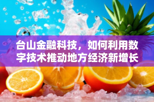 台山金融科技，如何利用数字技术推动地方经济新增长？