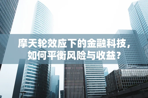 摩天轮效应下的金融科技，如何平衡风险与收益？