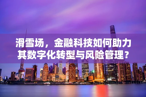 滑雪场，金融科技如何助力其数字化转型与风险管理？