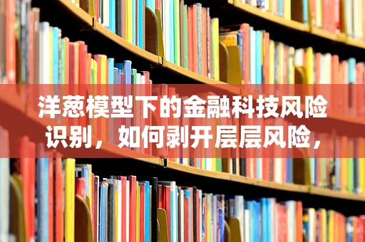 洋葱模型下的金融科技风险识别，如何剥开层层风险，守护金融安全？