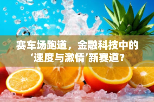 赛车场跑道，金融科技中的‘速度与激情’新赛道？