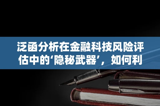 泛函分析在金融科技风险评估中的‘隐秘武器’，如何利用其工具优化模型稳健性？