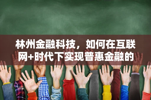 林州金融科技，如何在互联网+时代下实现普惠金融的深度探索？