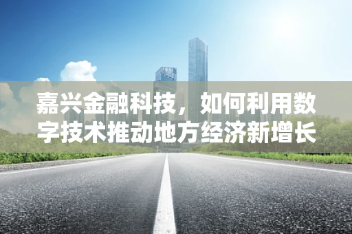 嘉兴金融科技，如何利用数字技术推动地方经济新增长？