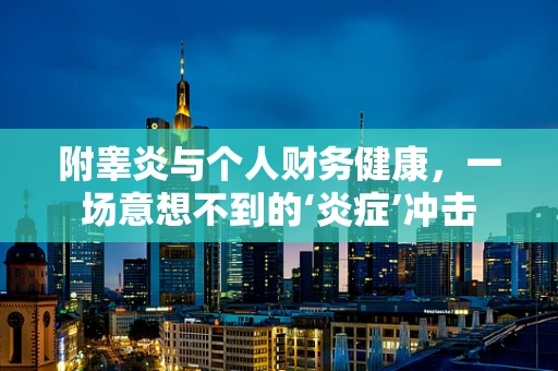 附睾炎与个人财务健康，一场意想不到的‘炎症’冲击