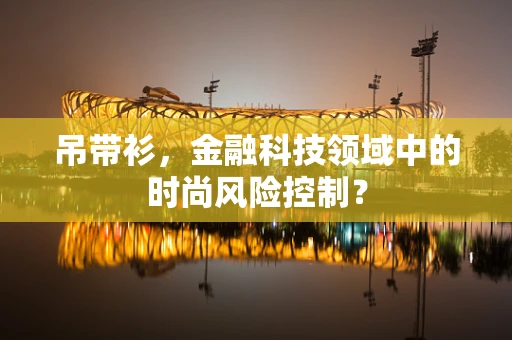吊带衫，金融科技领域中的时尚风险控制？