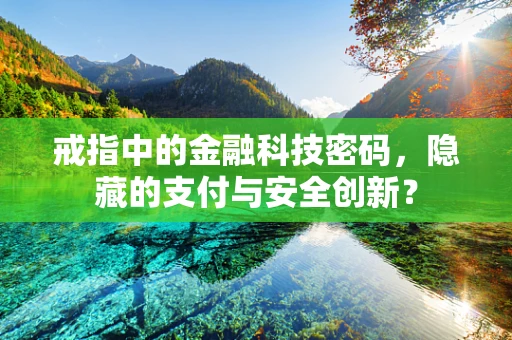 戒指中的金融科技密码，隐藏的支付与安全创新？