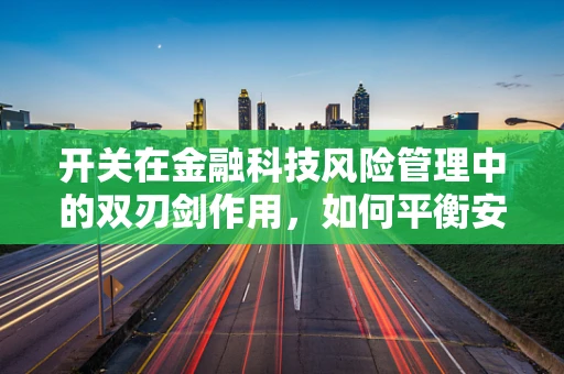 开关在金融科技风险管理中的双刃剑作用，如何平衡安全与效率？