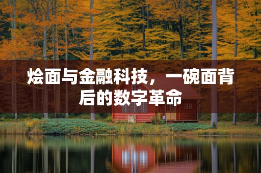 烩面与金融科技，一碗面背后的数字革命