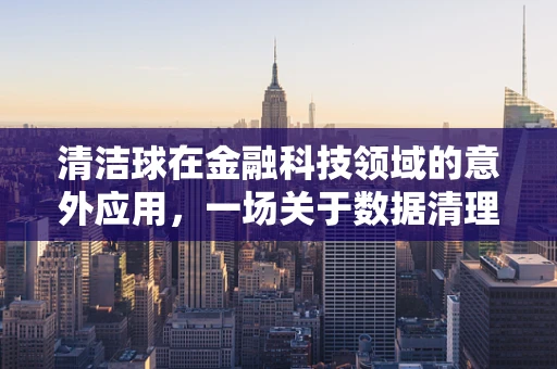 清洁球在金融科技领域的意外应用，一场关于数据清理的奇妙比喻？
