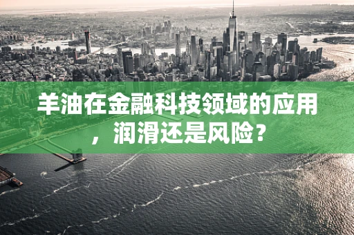 羊油在金融科技领域的应用，润滑还是风险？