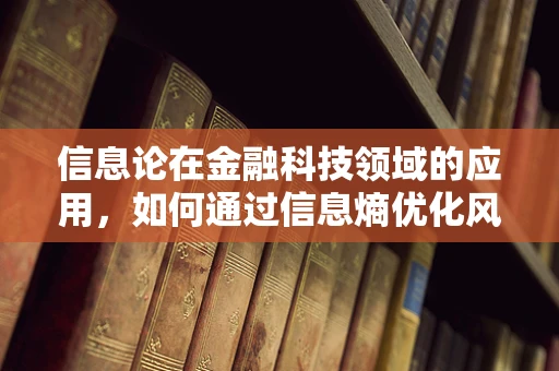 信息论在金融科技领域的应用，如何通过信息熵优化风险管理？