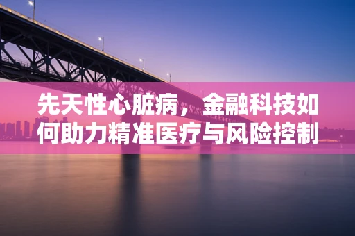 先天性心脏病，金融科技如何助力精准医疗与风险控制？