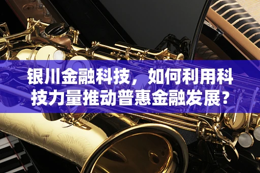 银川金融科技，如何利用科技力量推动普惠金融发展？