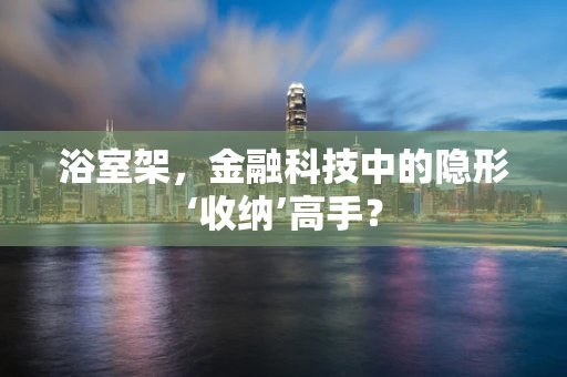 浴室架，金融科技中的隐形‘收纳’高手？