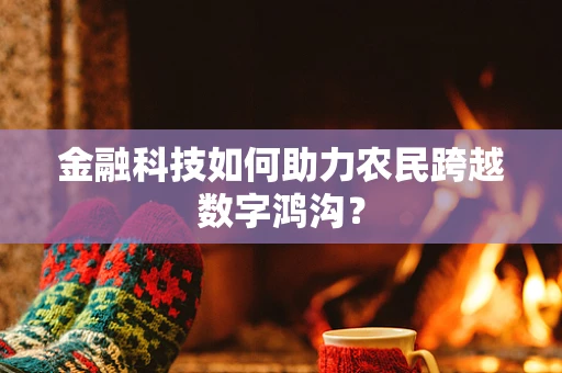 金融科技如何助力农民跨越数字鸿沟？