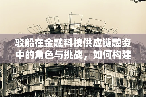 驳船在金融科技供应链融资中的角色与挑战，如何构建高效、安全的连接桥梁？
