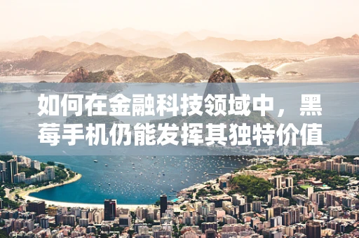 如何在金融科技领域中，黑莓手机仍能发挥其独特价值？