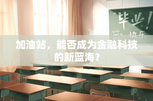 加油站，能否成为金融科技的新蓝海？