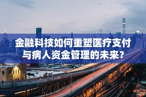 金融科技如何重塑医疗支付与病人资金管理的未来？