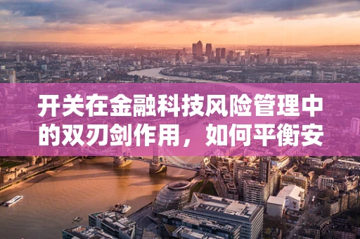 开关在金融科技风险管理中的双刃剑作用，如何平衡安全与效率？