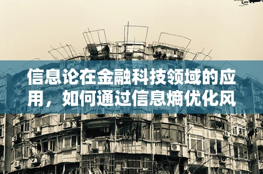 信息论在金融科技领域的应用，如何通过信息熵优化风险管理？