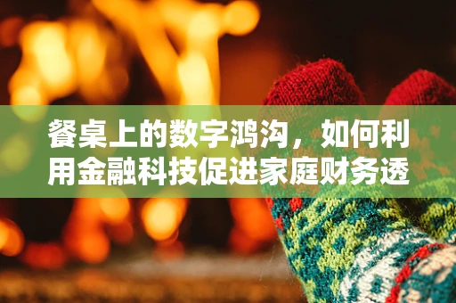 餐桌上的数字鸿沟，如何利用金融科技促进家庭财务透明？