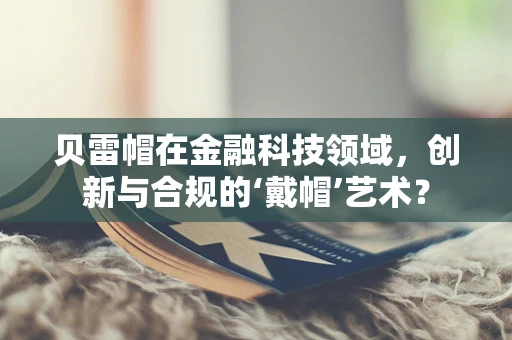 贝雷帽在金融科技领域，创新与合规的‘戴帽’艺术？