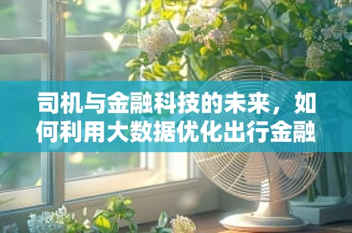 司机与金融科技的未来，如何利用大数据优化出行金融服务？