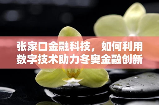 张家口金融科技，如何利用数字技术助力冬奥金融创新？