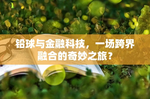 铅球与金融科技，一场跨界融合的奇妙之旅？