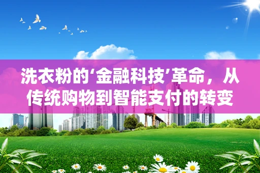 洗衣粉的‘金融科技’革命，从传统购物到智能支付的转变