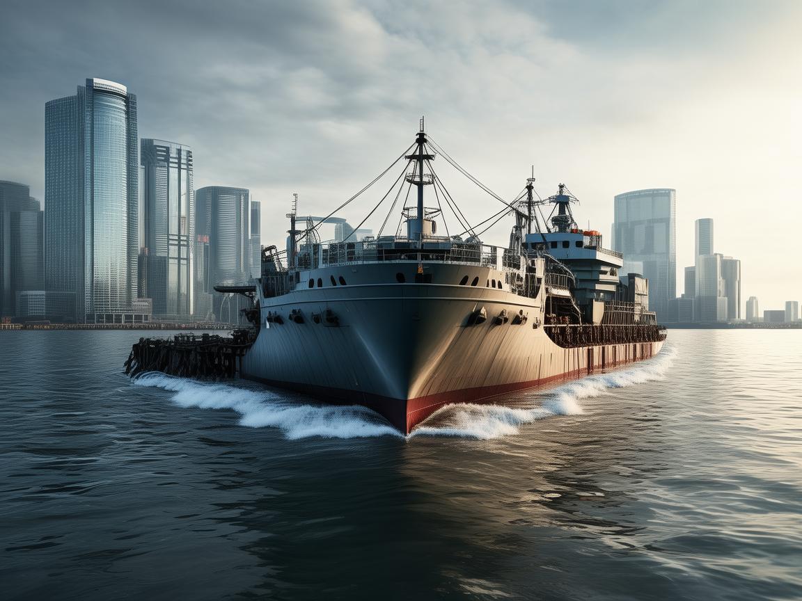 挖泥船,金融科技在港口建设中的隐形推手?